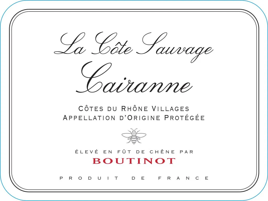 Cairanne La Cote Sauvage Bottle