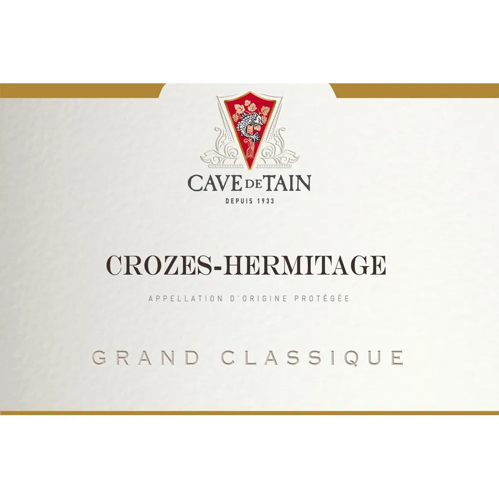 Crozes Hermitage Grand Classique Blanc Bottle