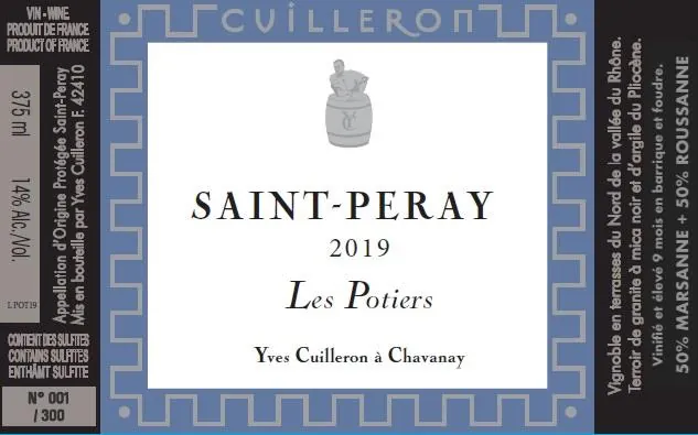 Saint-Peray Les Potiers Bottle