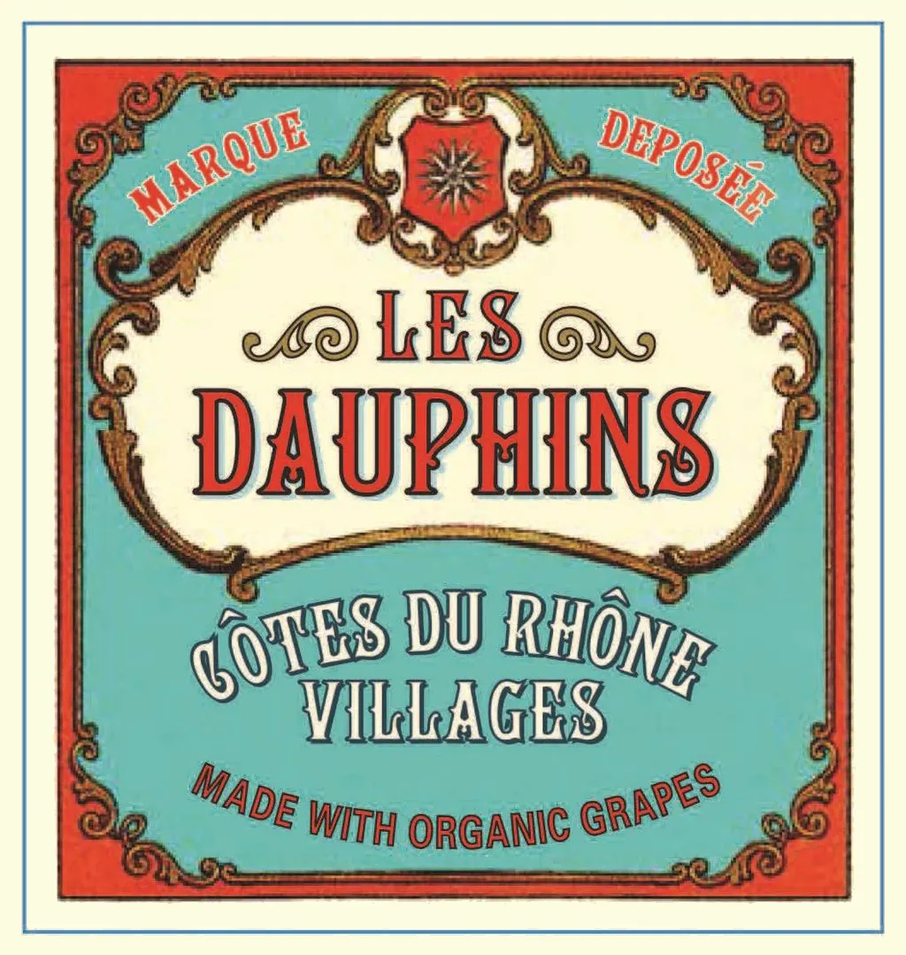 Marque Depose Cotes Du Rhone Village Bottle