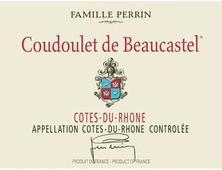 Coudoulet Rouge Bottle