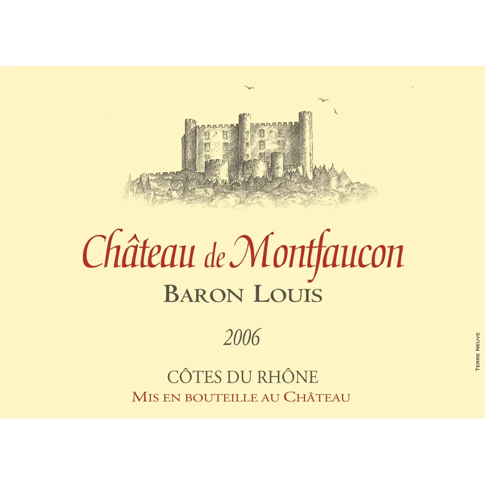 Cotes du Rhone Baron Louis Bottle