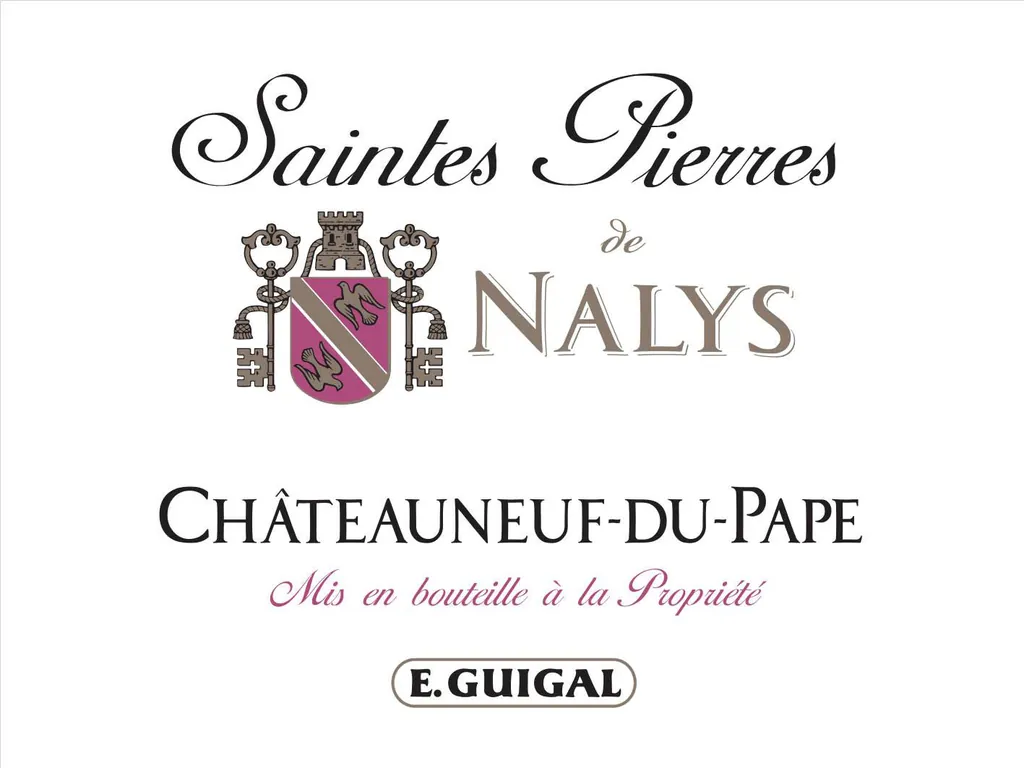Saintes Pierres de Nalys Chateauneuf-du-Pape Bottle