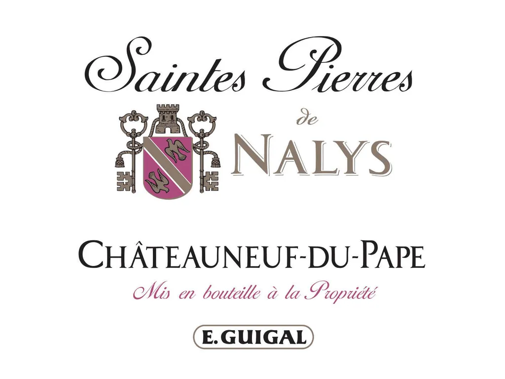 Saintes Pierres de Nalys Chateauneuf-du-Pape Blanc Bottle
