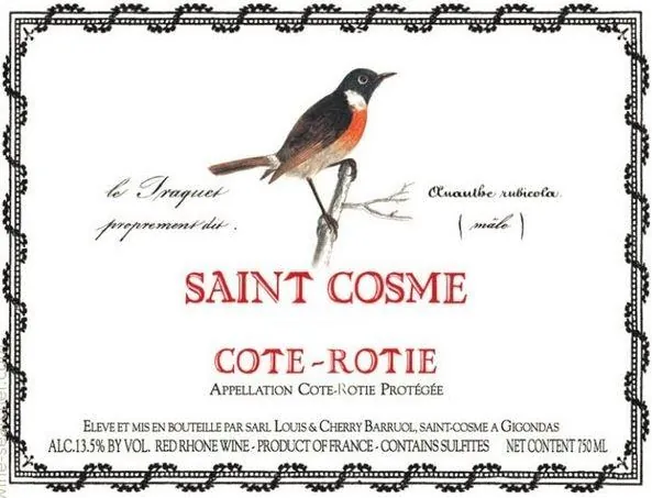 Cote-Rotie Bottle