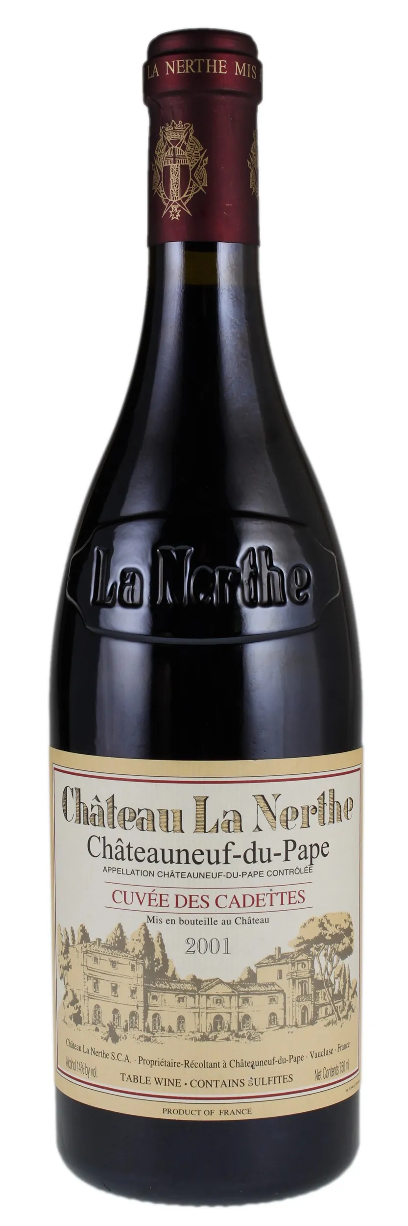 Chateauneuf-du-Pape Cuvee des Cadettes Bottle