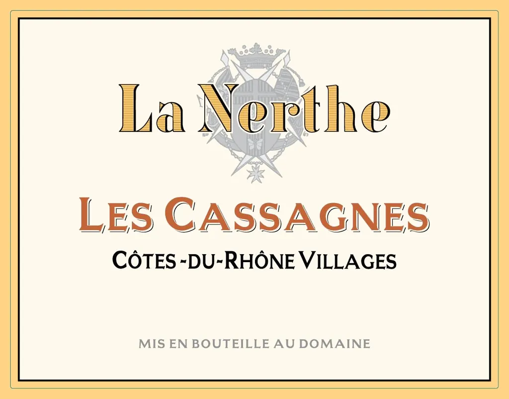 Les Cassagnes Cotes du Rhone Villages Bottle