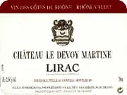 Lirac Blanc Bottle