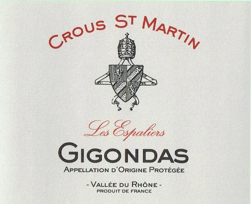 Gigondas Les Espaliers Bottle