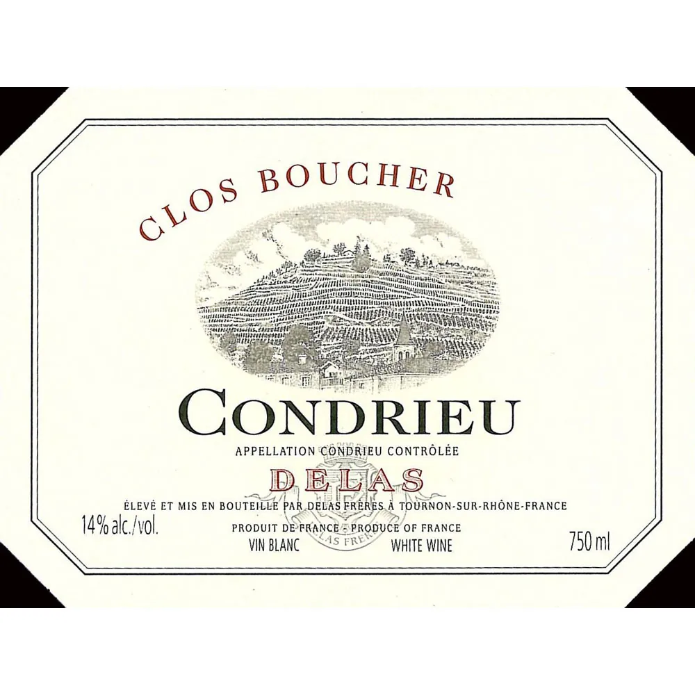 Condrieu Clos Boucher Viognier Bottle