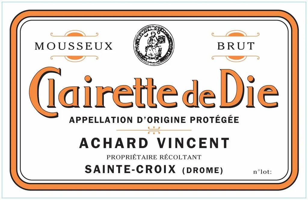 Clairette de Die Bottle