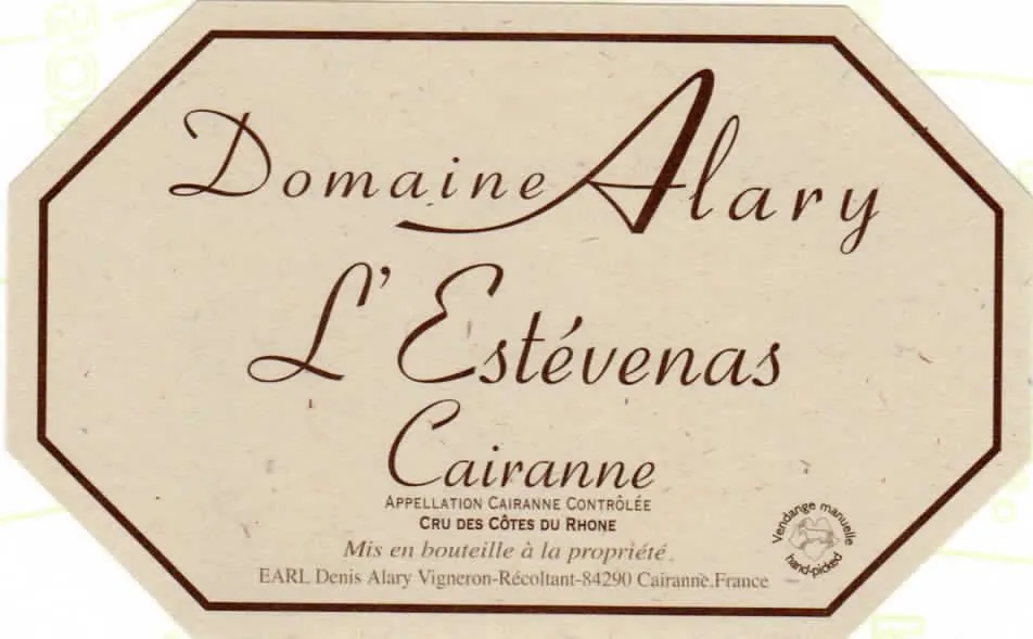 Cairanne L'Estevenas Bottle