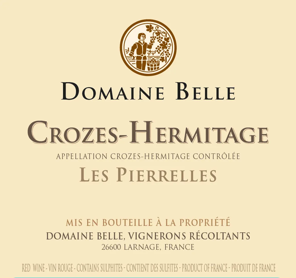 Crozes-Hermitage Les Pierrelles Bottle