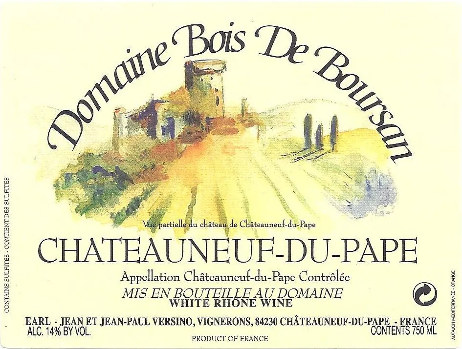 Chateauneuf-du-Pape Blanc Bottle