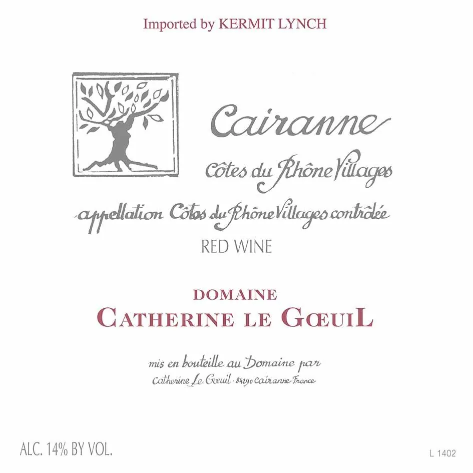 Cairanne Cotes du Rhone Villages Bottle