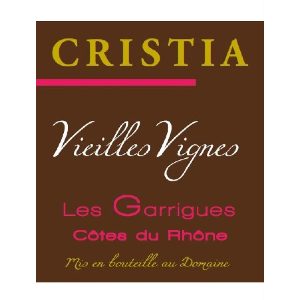 Cotes du Rhone Vieilles Vignes les Garrigues Bottle