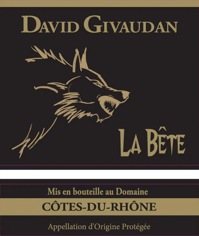 Cotes-du-Rhone La Bete Bottle