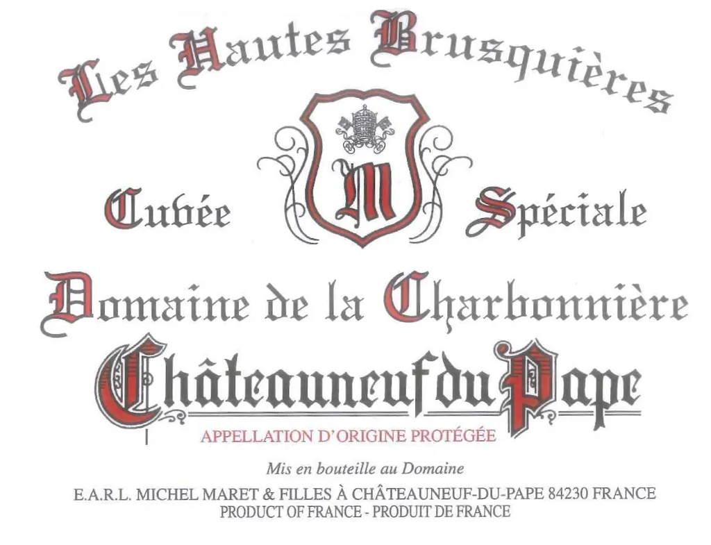 Chateauneuf-du-Pape Les Hautes Brusquieres Bottle