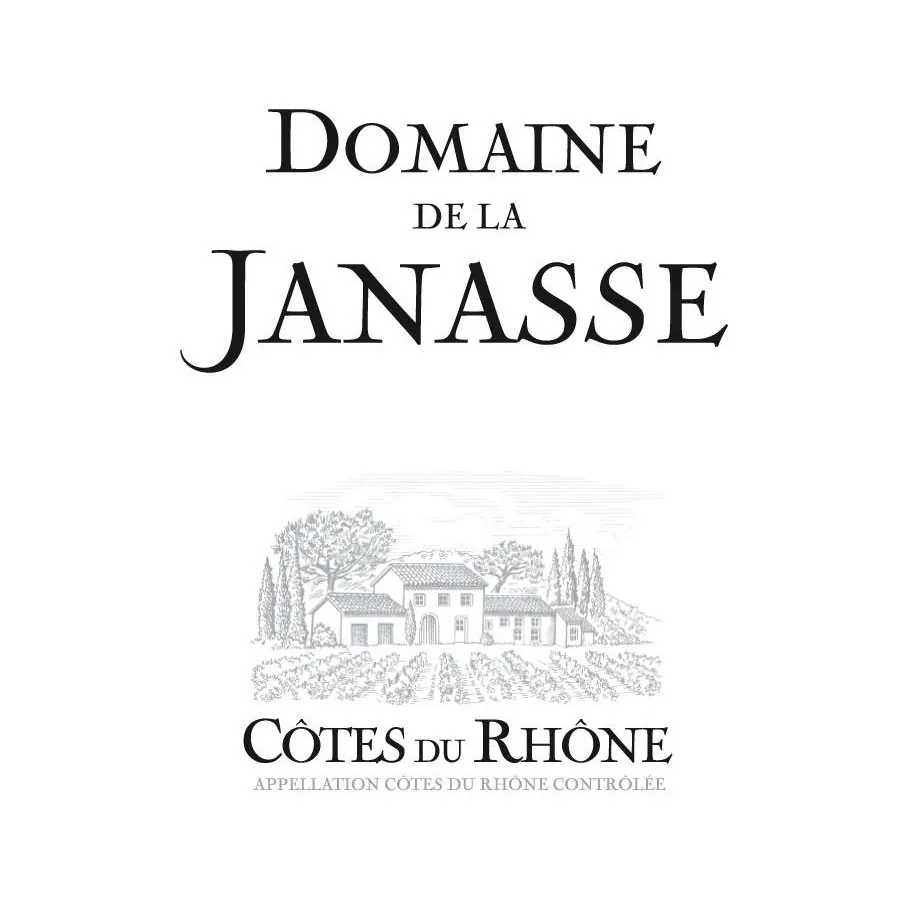Cotes du Rhone Blanc Bottle
