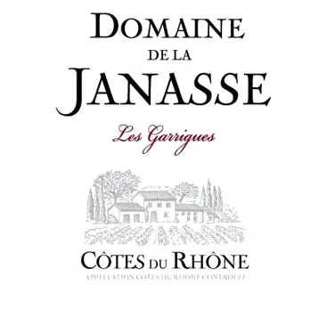 Cotes du Rhone Cuvee Les Garrigues Bottle