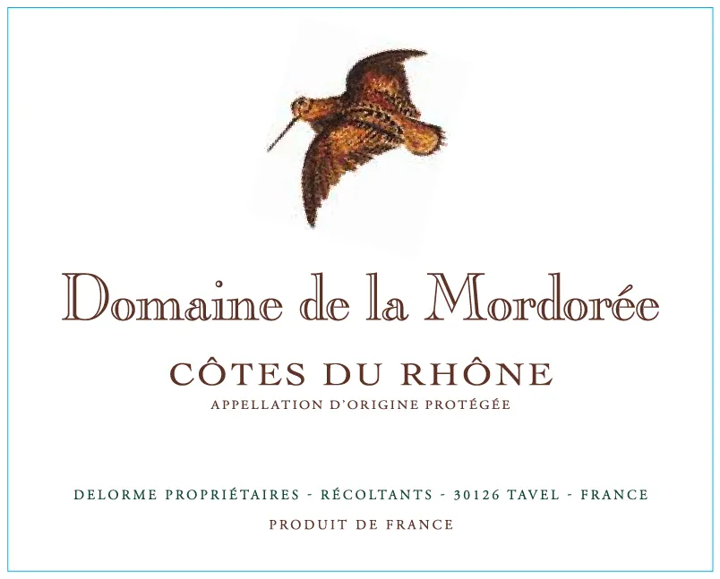Cotes Du Rhone Rose Bottle