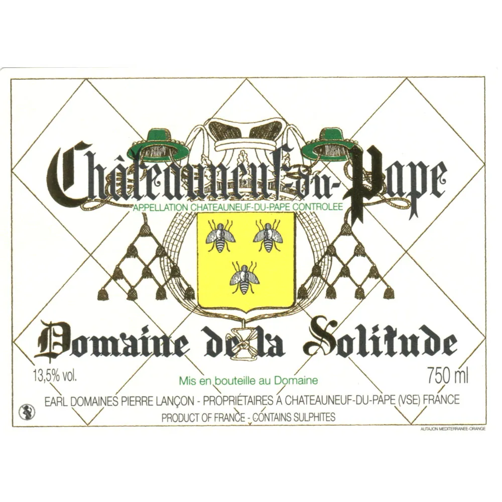 Chateauneuf-du-Pape Blanc Bottle