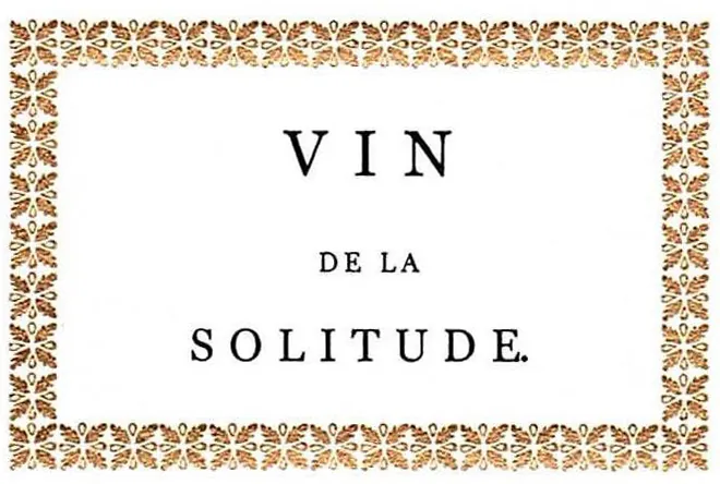 Le Vin de la Solitude Chateauneuf-du-Pape Blanc Bottle