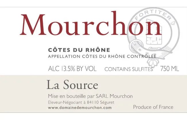 Cotes du Rhone Blanc Bottle