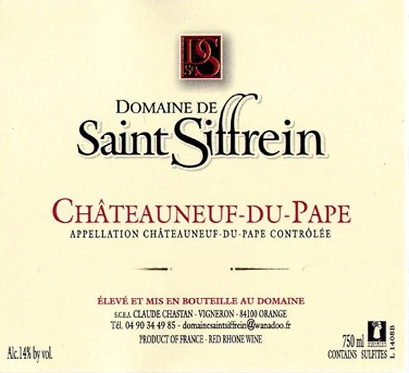 Chateauneuf-du-Pape Bottle