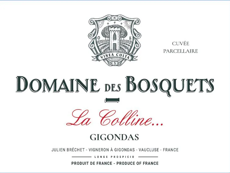 Gigondas La Colline Bottle