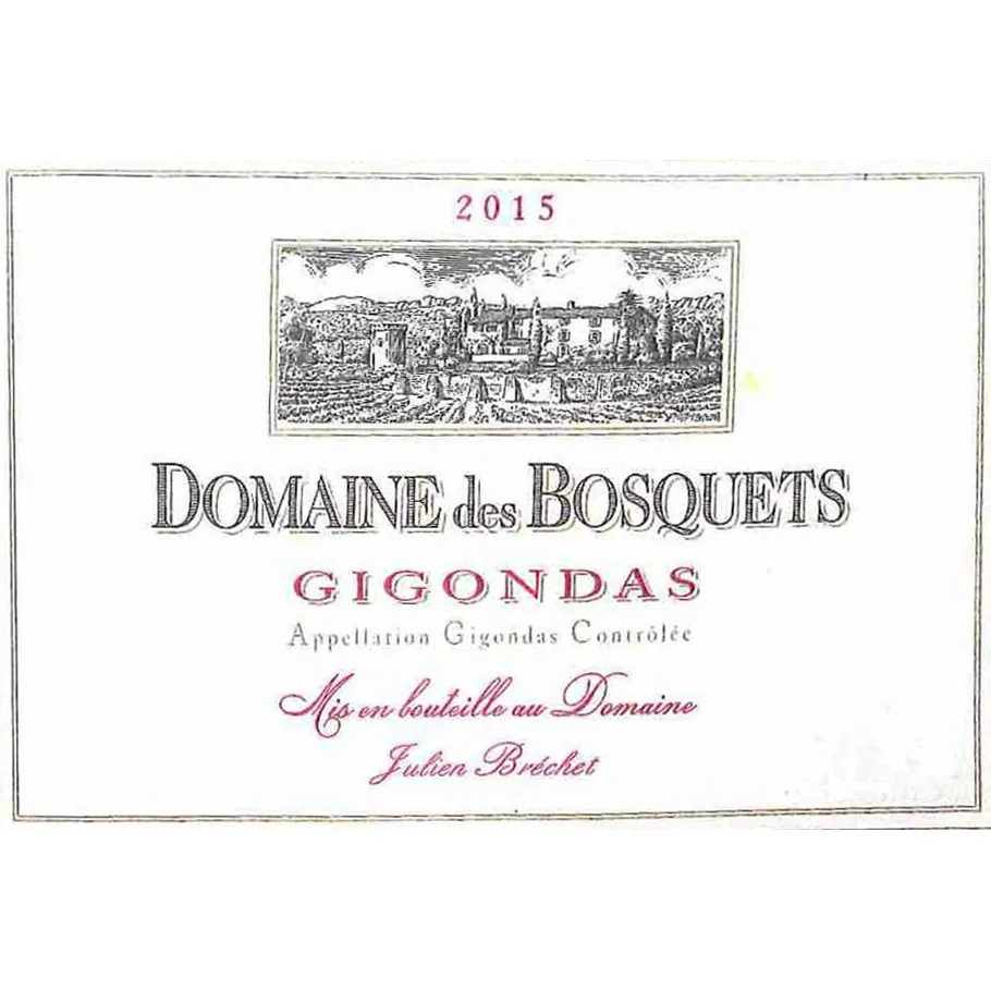Gigondas Reserve Bottle