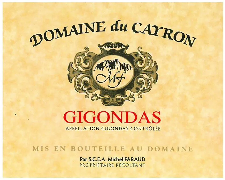 Gigondas Bottle