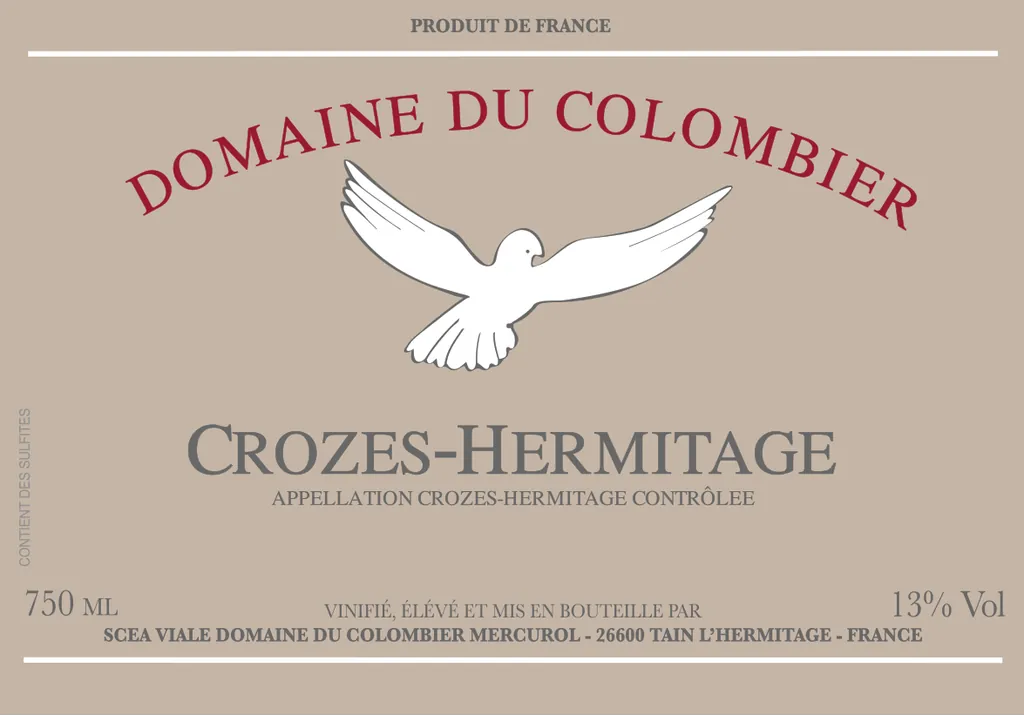 Crozes-Hermitage Rouge Bottle