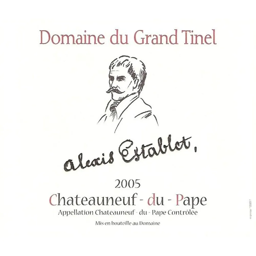 Chateauneuf-du-Pape Cuvee Alexis Establet Bottle