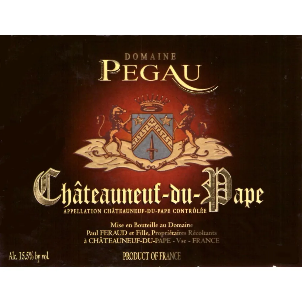 Chateauneuf-du-Pape Cuvee Da Capo Bottle