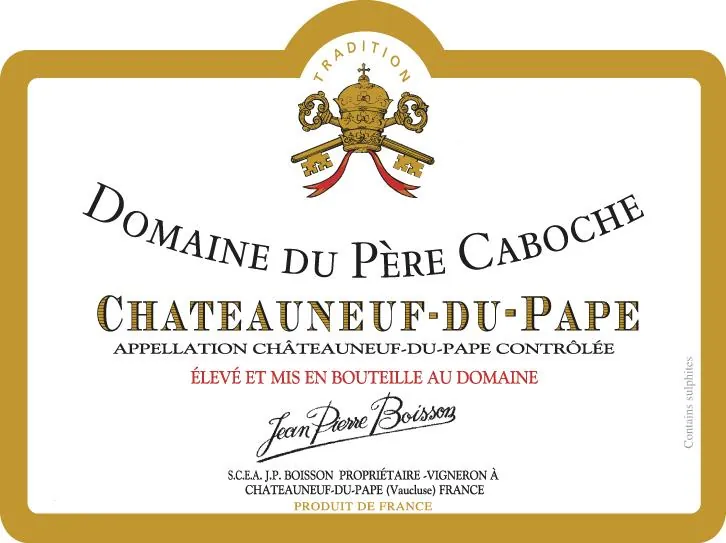 Chateauneuf-du-Pape Blanc Bottle