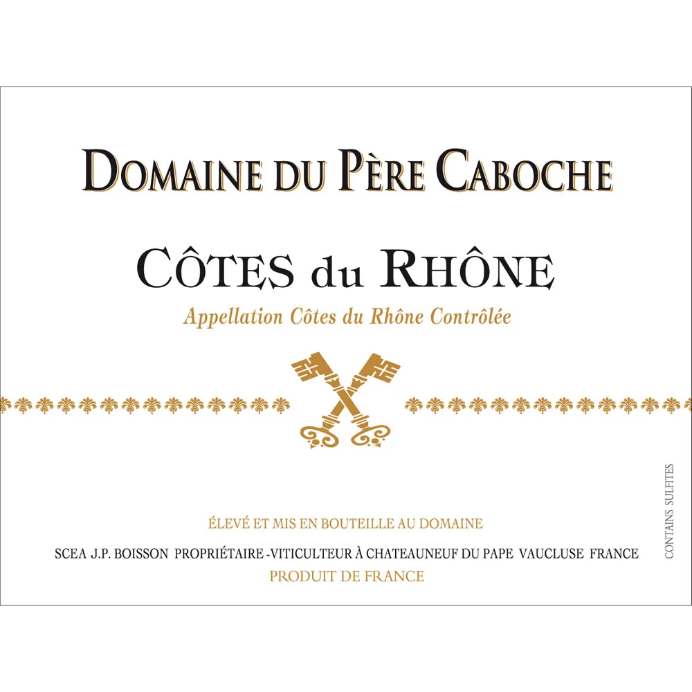 Cotes du Rhone Bottle