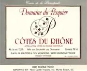Cotes du Rhone Bottle