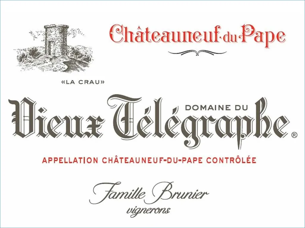 Chateauneuf-du-Pape La Crau Blanc Bottle