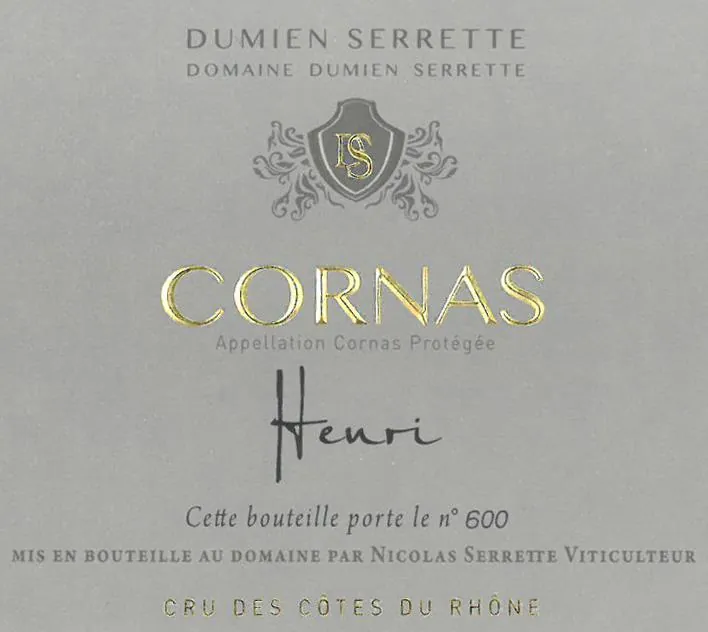 Cornas Henri Bottle