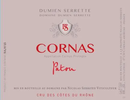 Cornas Patou Bottle