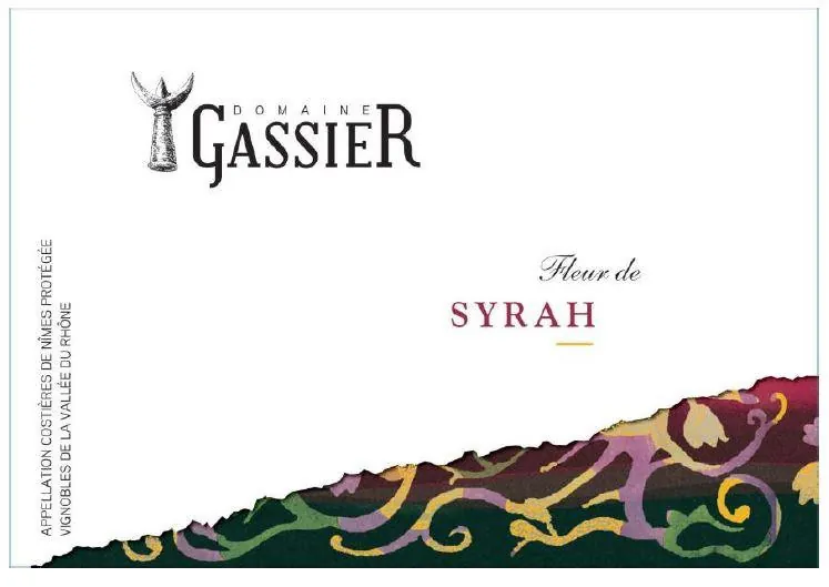 Fleur de Syrah Bottle