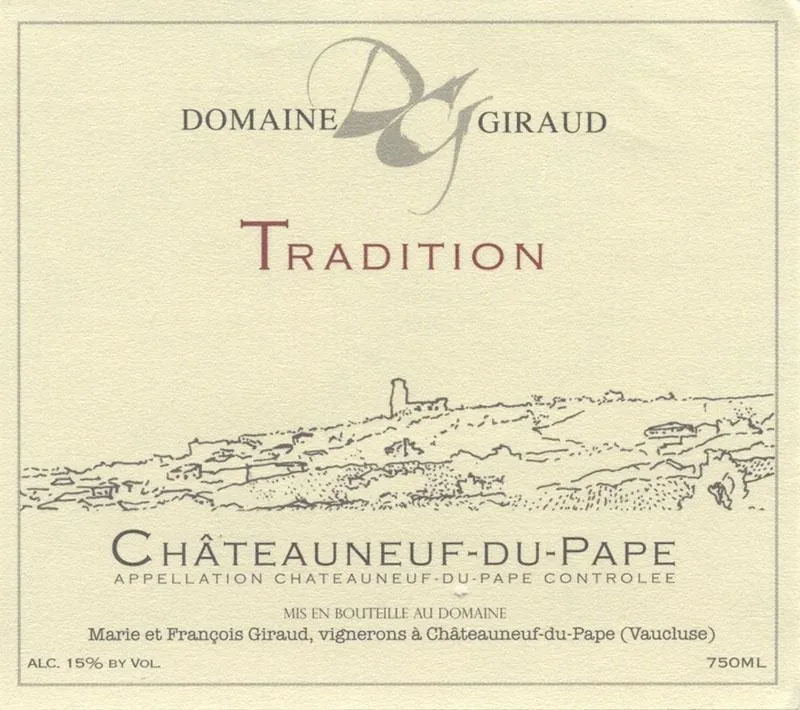 Chateauneuf-du-Pape Tradition Bottle