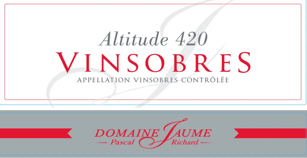 Vinsobres Altitude 420 Bottle