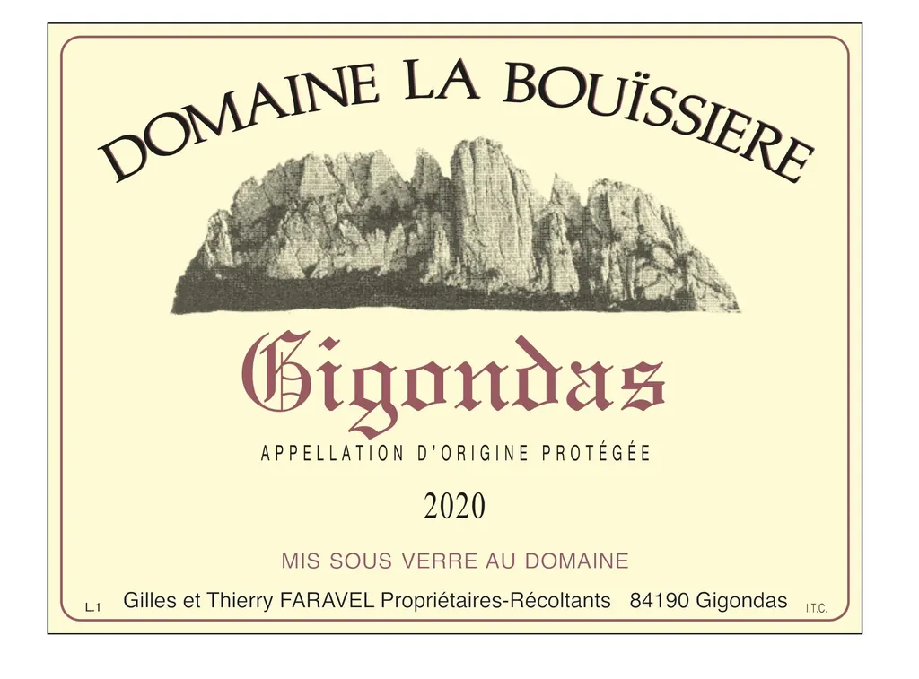 Gigondas Bottle