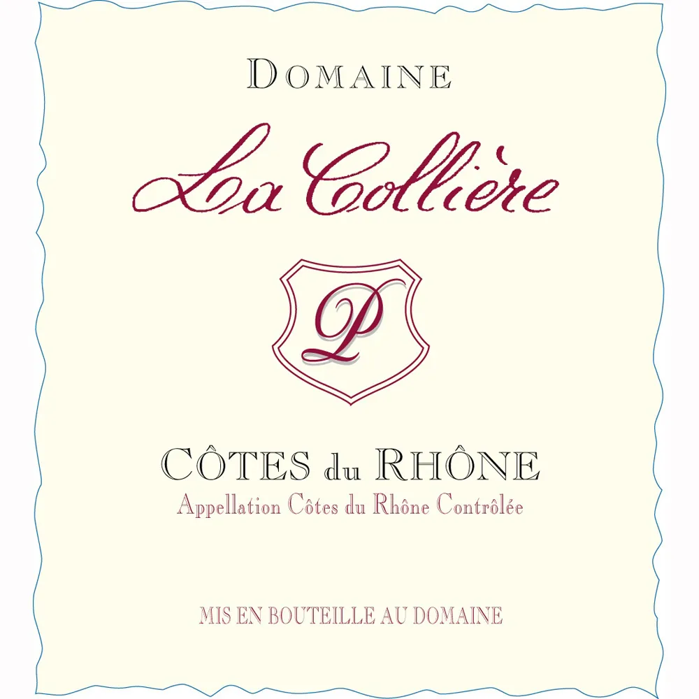 La Colliere Cotes du Rhone Bottle