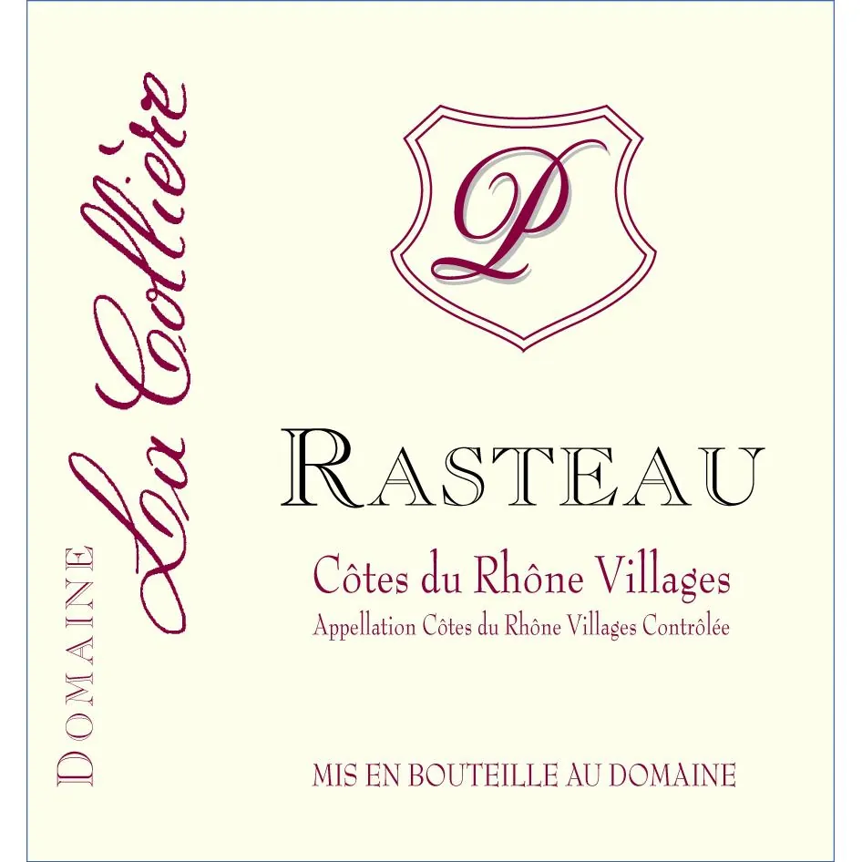 La Colliere Rasteau Bottle