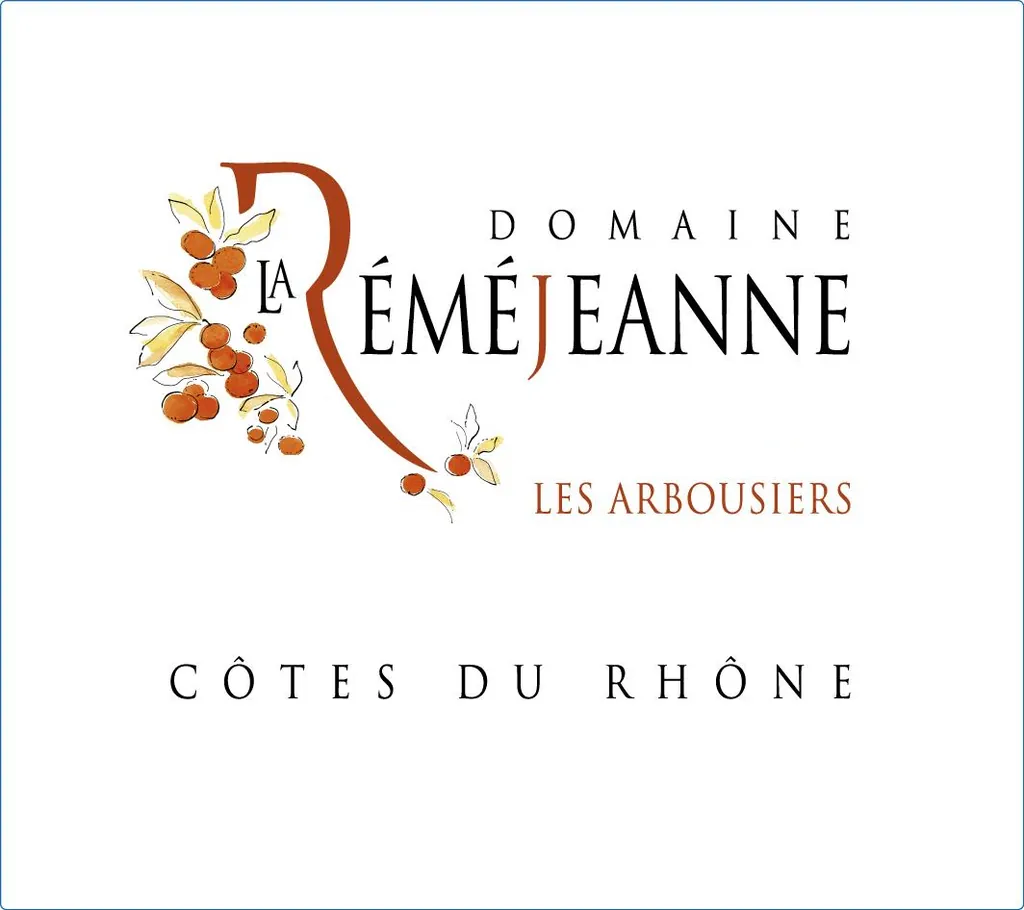 Cotes-du-Rhone Rouge Les Arbousiers Bottle