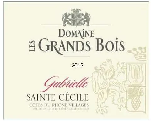 Cotes du Rhone Villages Cuvee Gabrielle Bottle