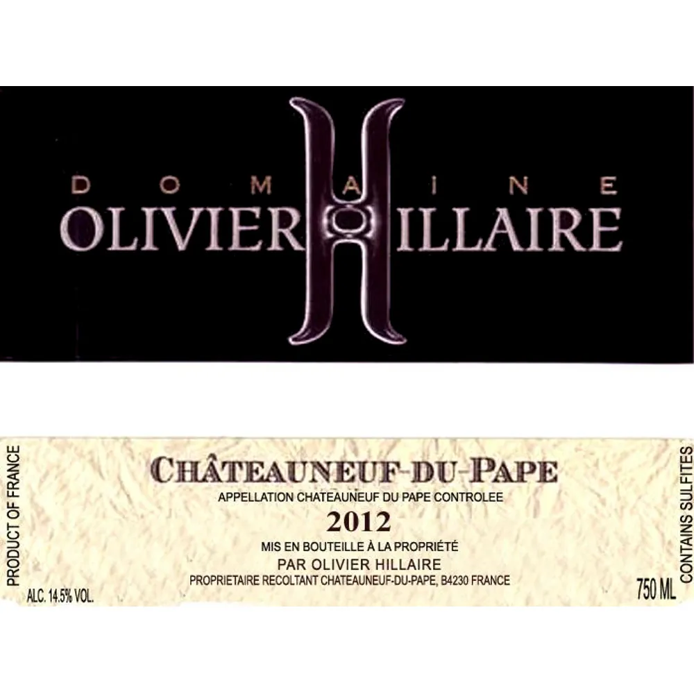 Chateauneuf-du-Pape Bottle